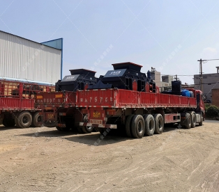 两台2PG1510液压对辊麻豆AV无码发往湖北襄阳