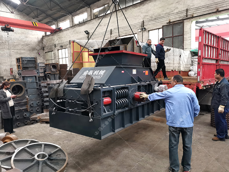 2PG1007中型弹簧式对辊麻豆AV无码发往江西