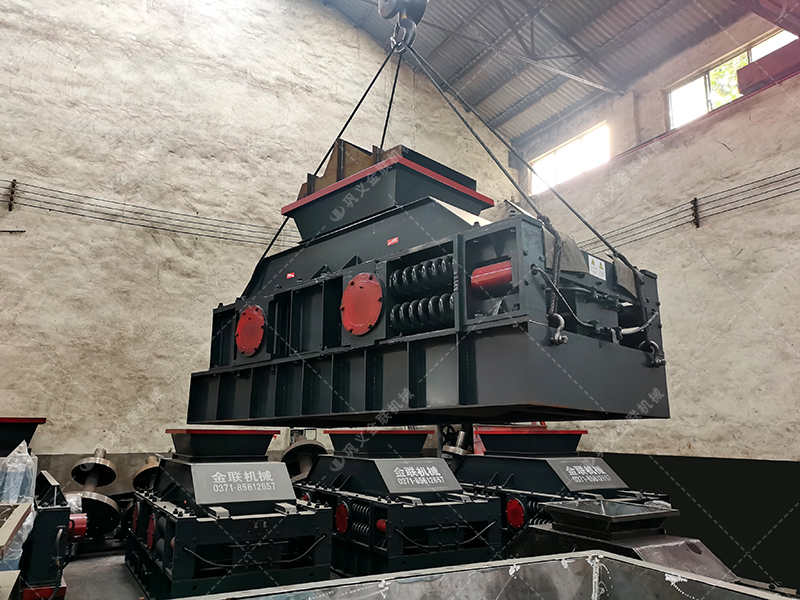 2PG1007中型弹簧式对辊麻豆AV无码发往江西