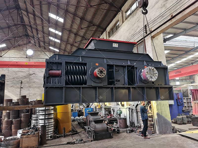 2PG1500x1000大型对辊麻豆AV无码发往陕西