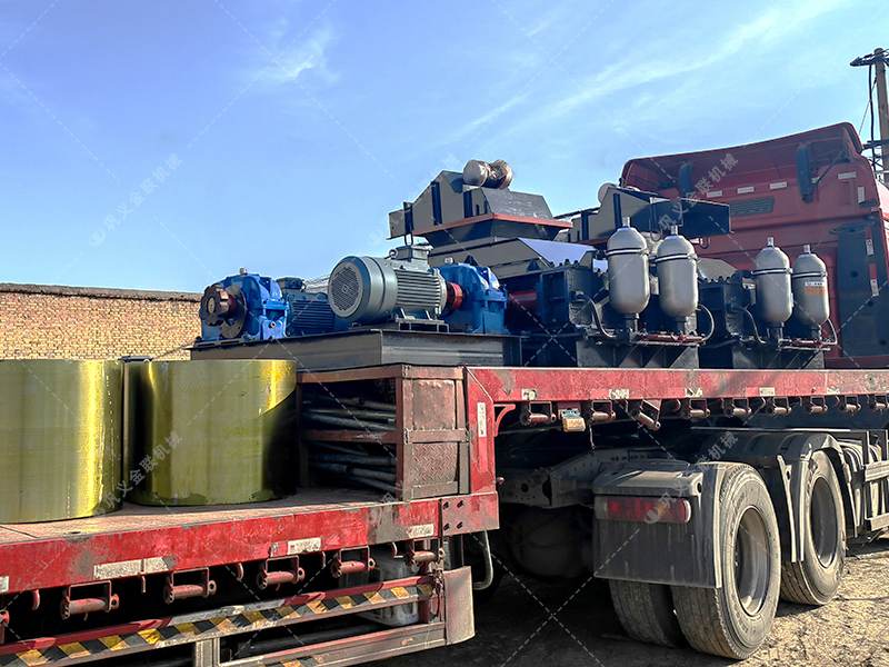 半自动液压直连式对辊麻豆AV无码发货图片