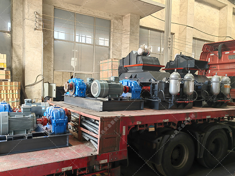 半自动液压直连式对辊麻豆AV无码发货图片