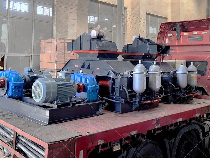 半自动液压直连式对辊麻豆AV无码发货图片