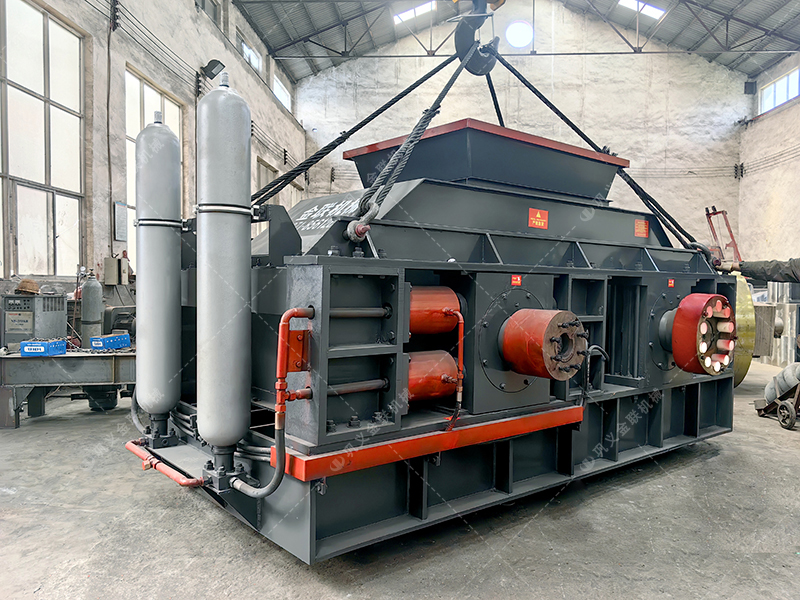 2PG1500x800大型破碎设备液压对辊麻豆AV无码发货图片